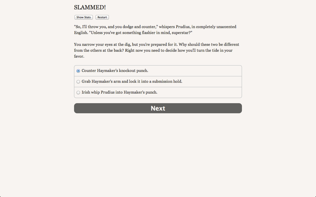 SLAMMED! screenshot 1