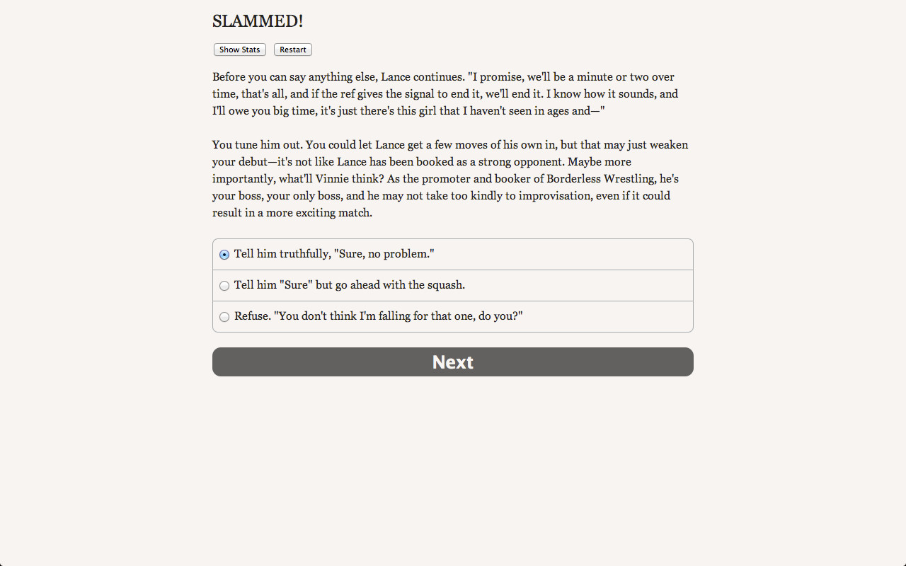 SLAMMED! screenshot 3