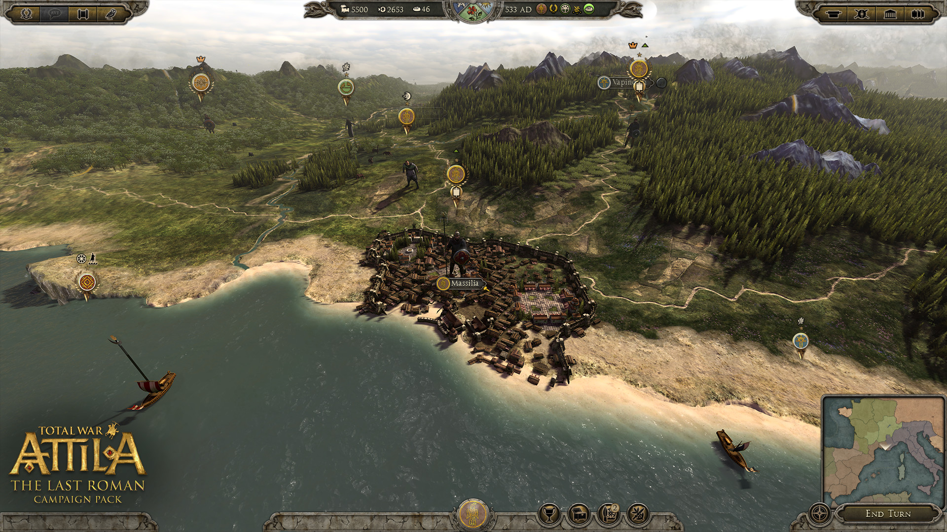 Total War: ATTILA - The Last Roman Campaign Pack screenshot 4