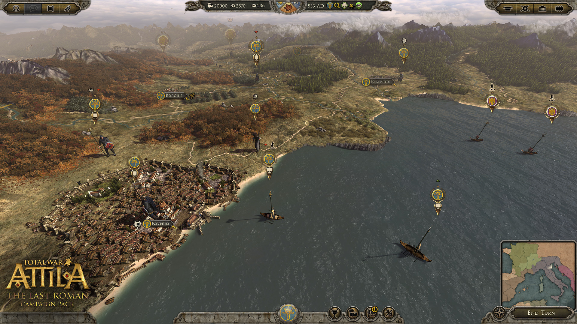 Total War: ATTILA - The Last Roman Campaign Pack screenshot 3