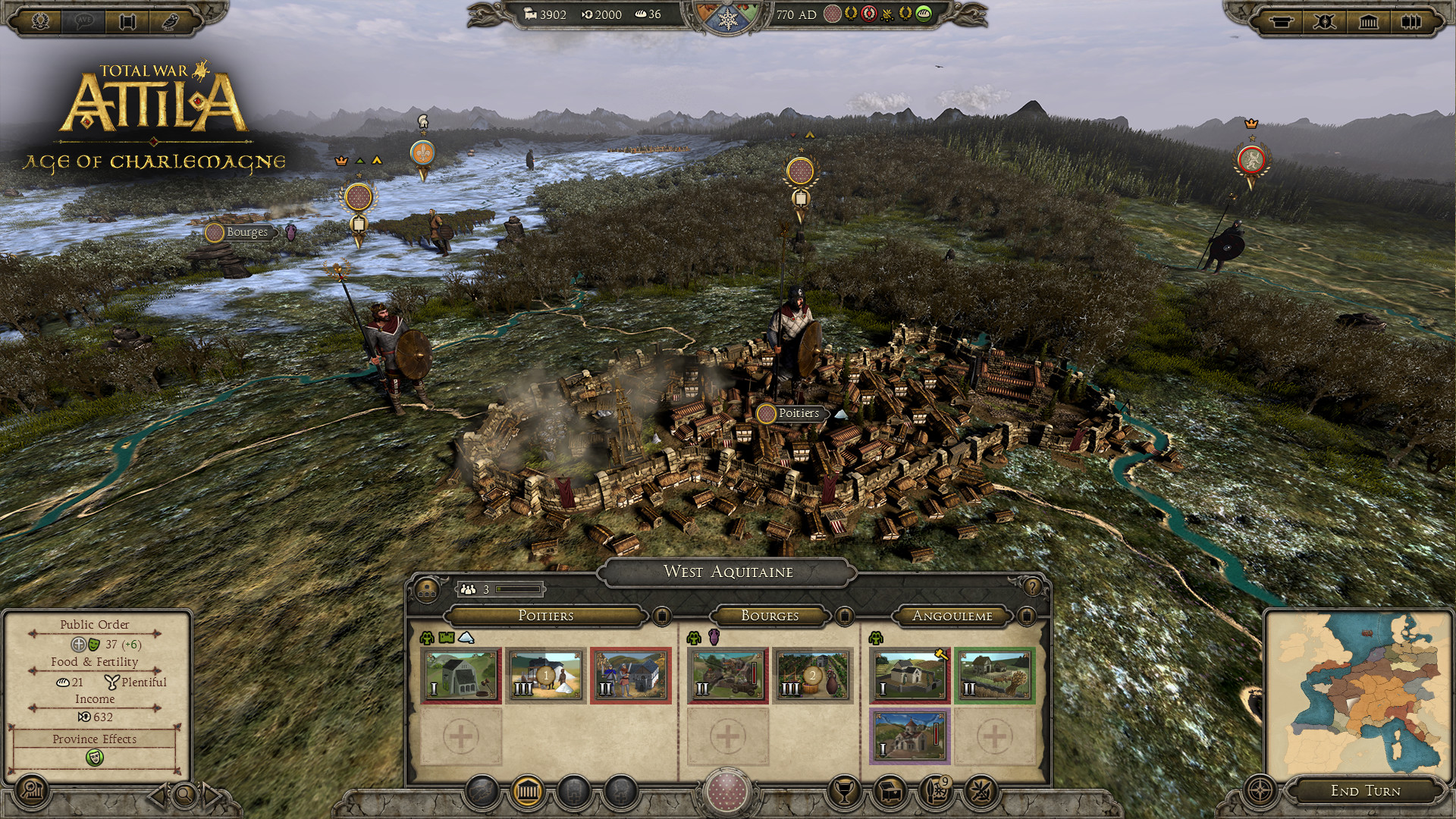 Total War: ATTILA - Age of Charlemagne Campaign Pack screenshot 3