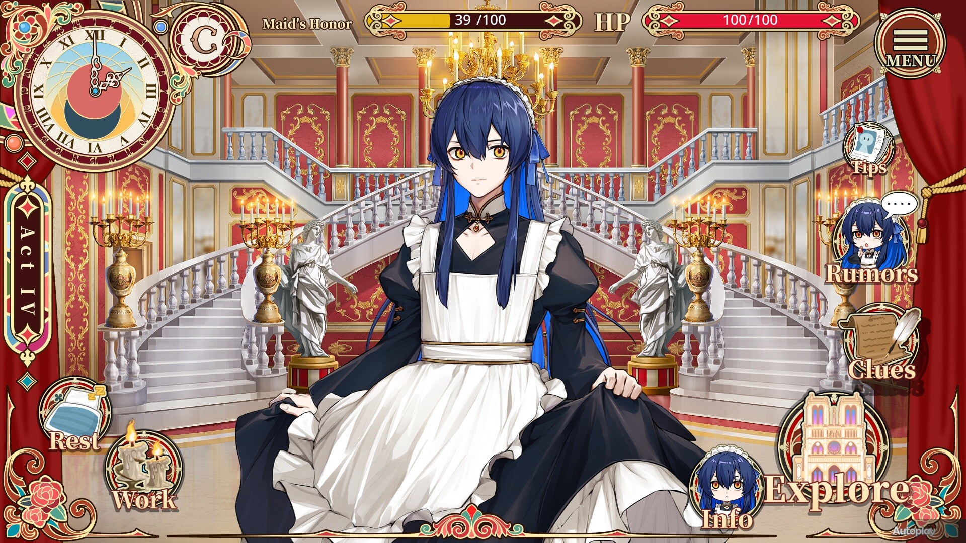 Elton Manor: Requiem of the Cursed Roses screenshot 1