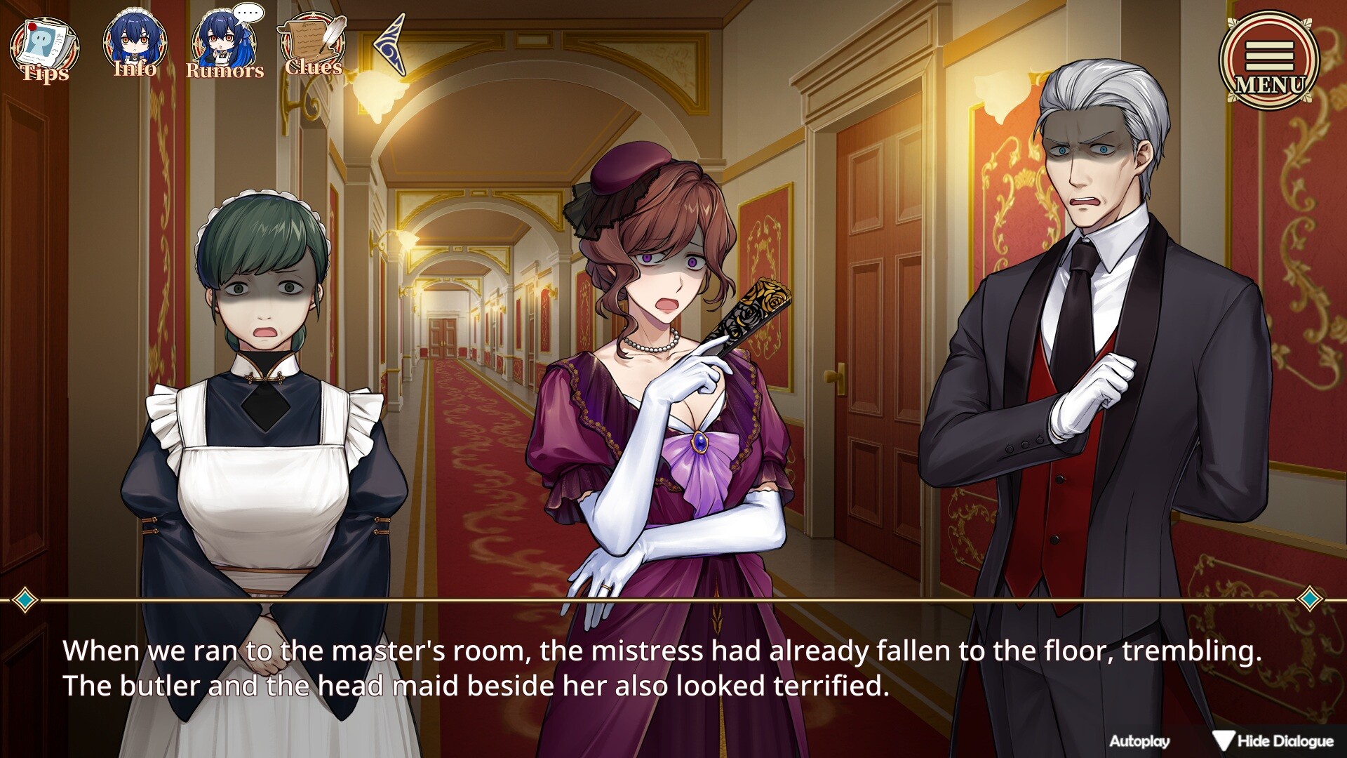 Elton Manor: Requiem of the Cursed Roses screenshot 9