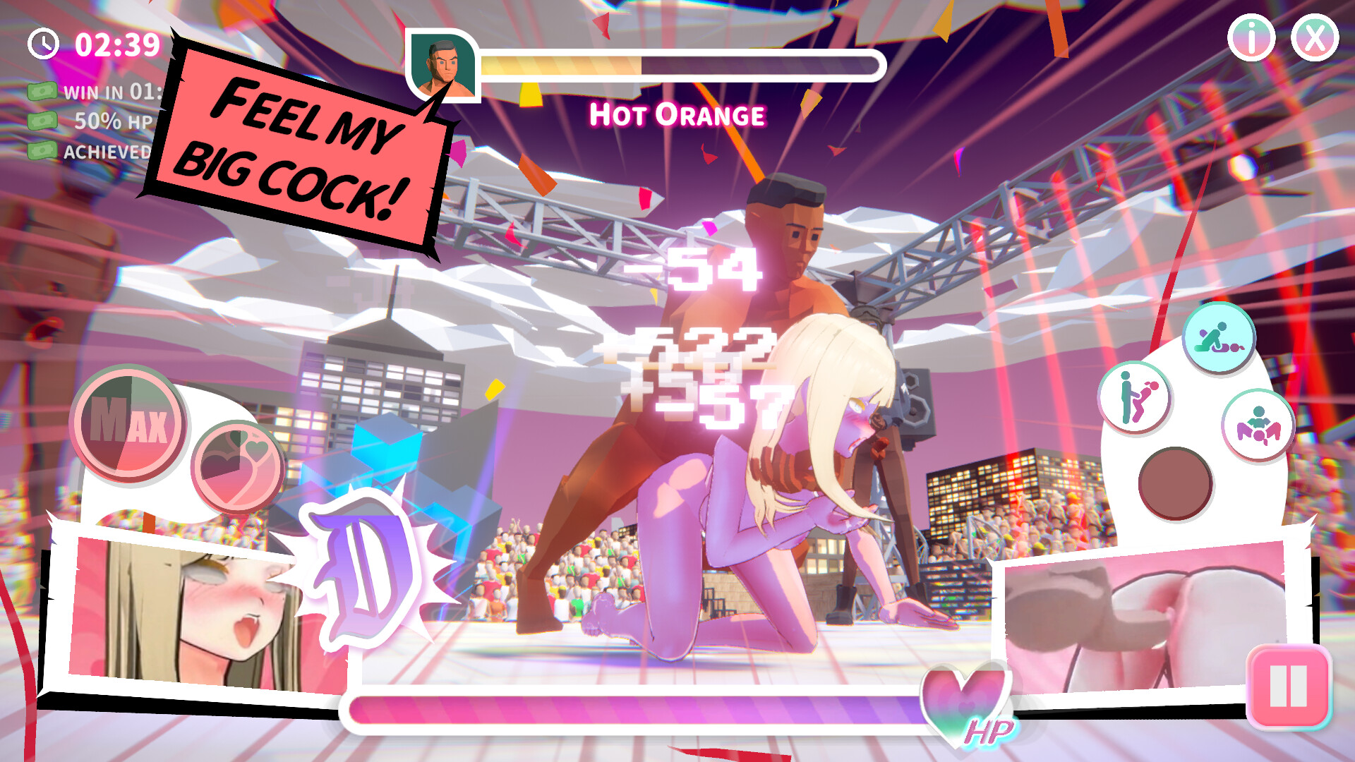 U.F.F.C - Ultra Fuckin’ Fuckable Championship screenshot 8