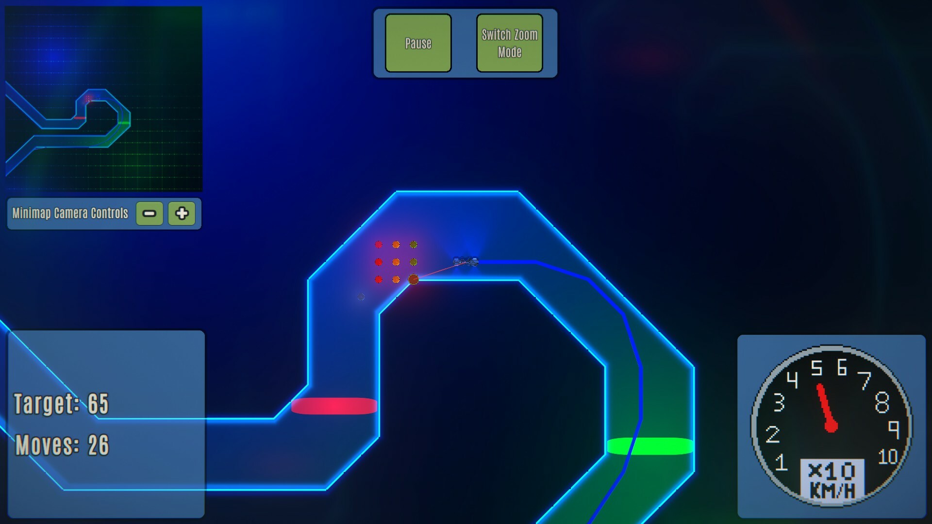 Delta Vector - Turn Based Racing screenshot 2