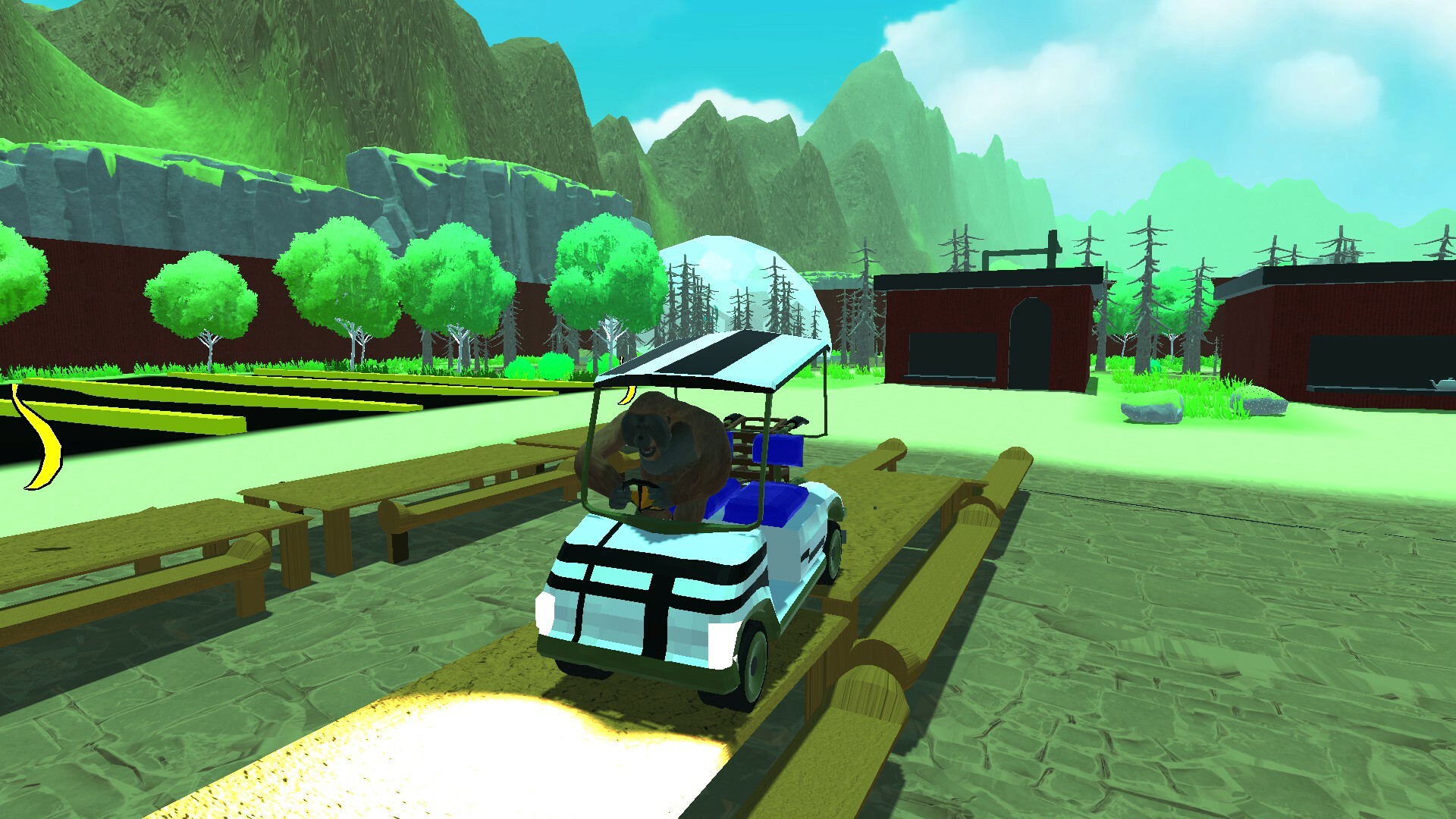 Monkey Drive screenshot 1
