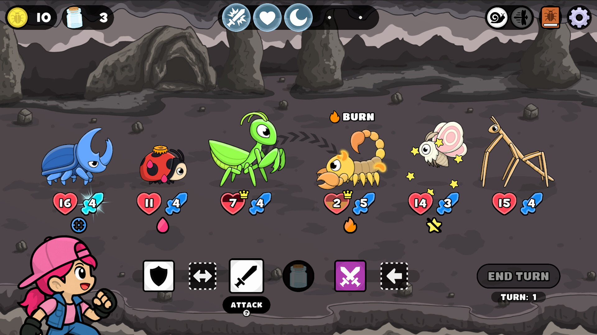 Dicey Bugs screenshot 1