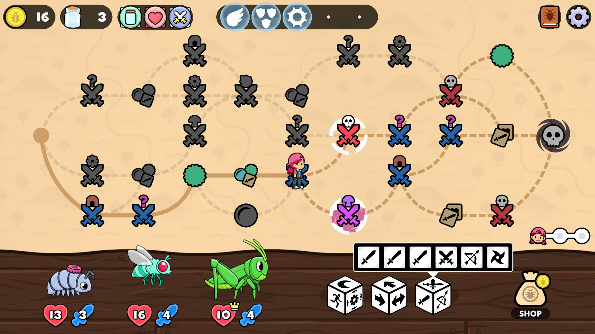 Dicey Bugs screenshot 2