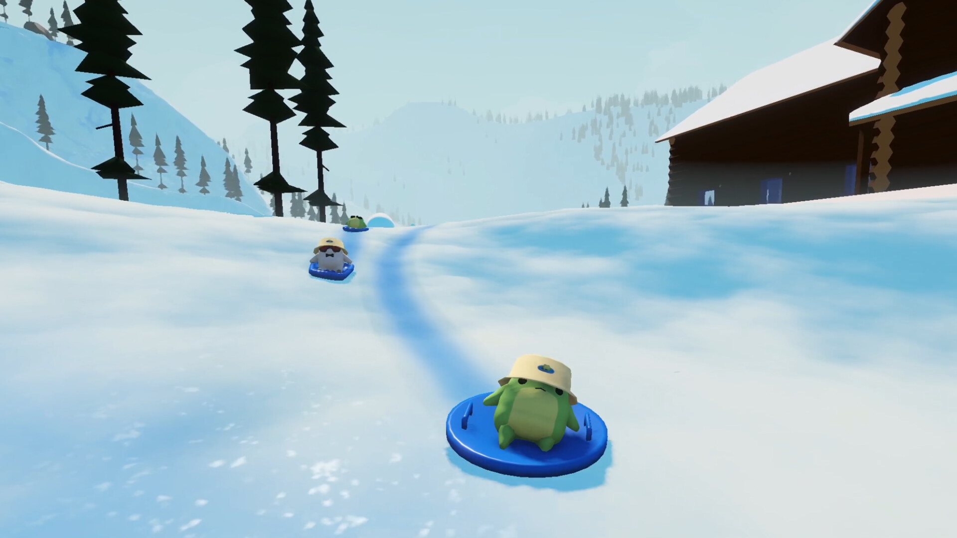 Sledding Game screenshot 1