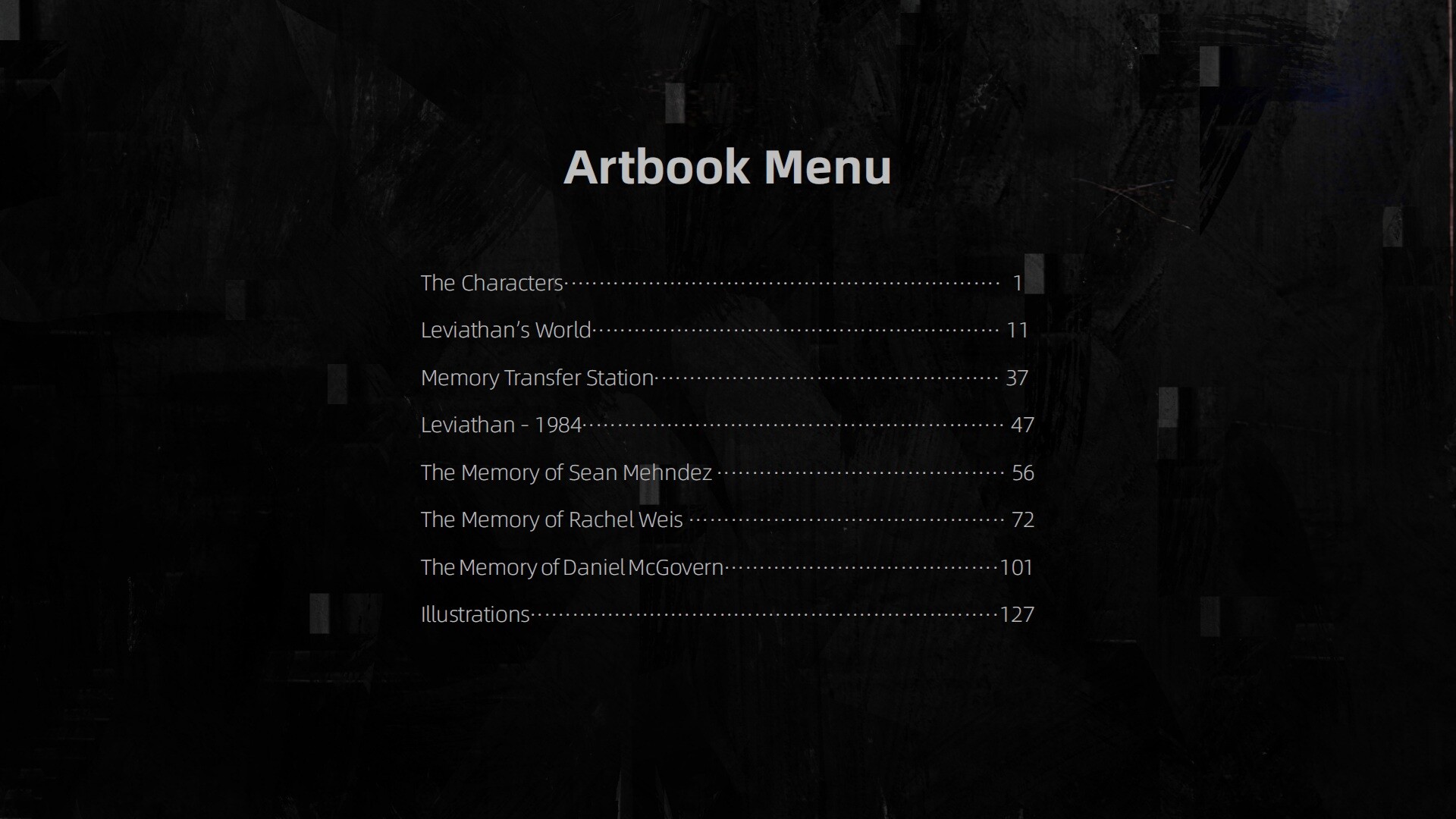 KARMA: The Dark World - Artbook screenshot 2