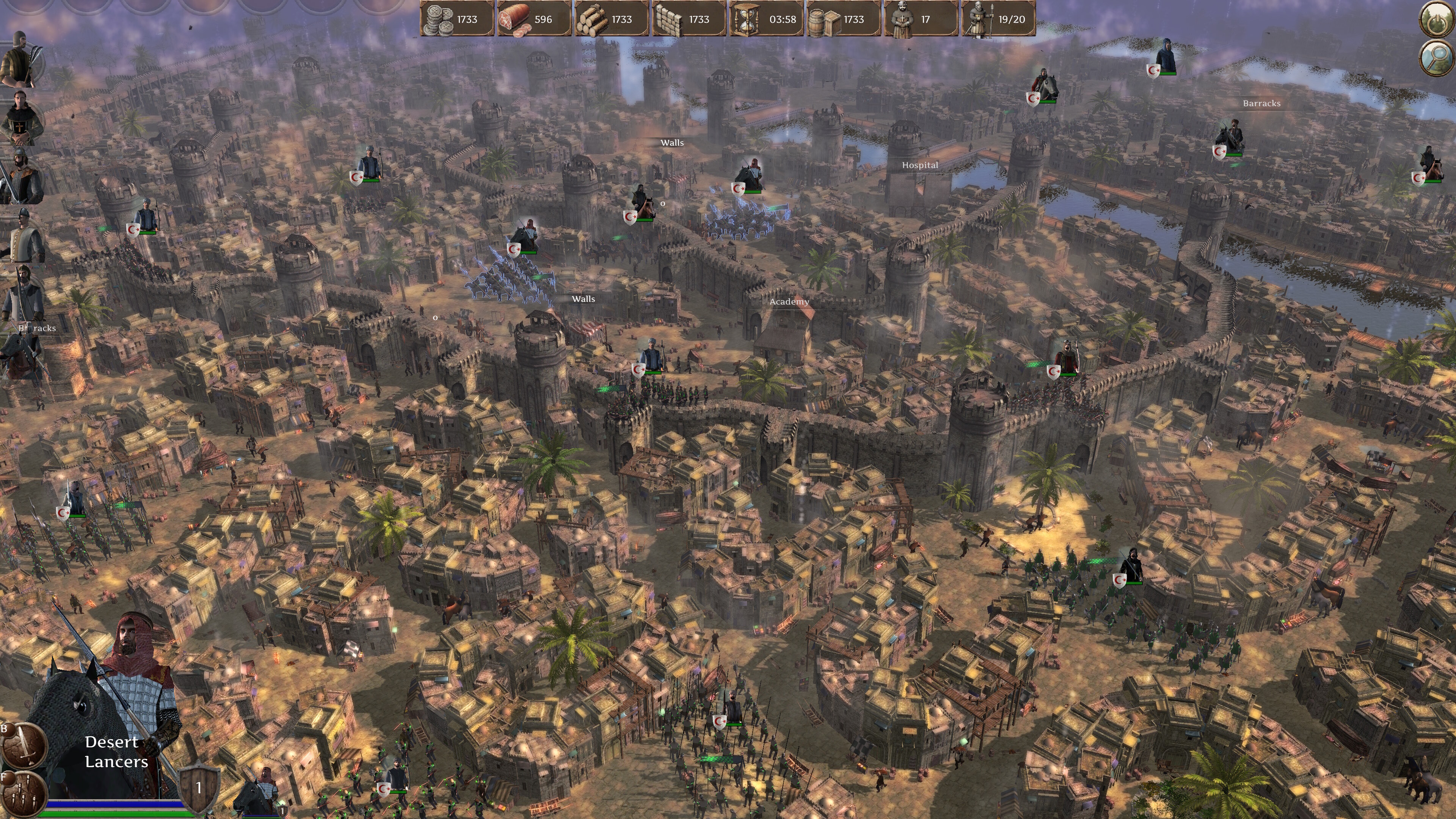 Knights of the Crusades screenshot 2