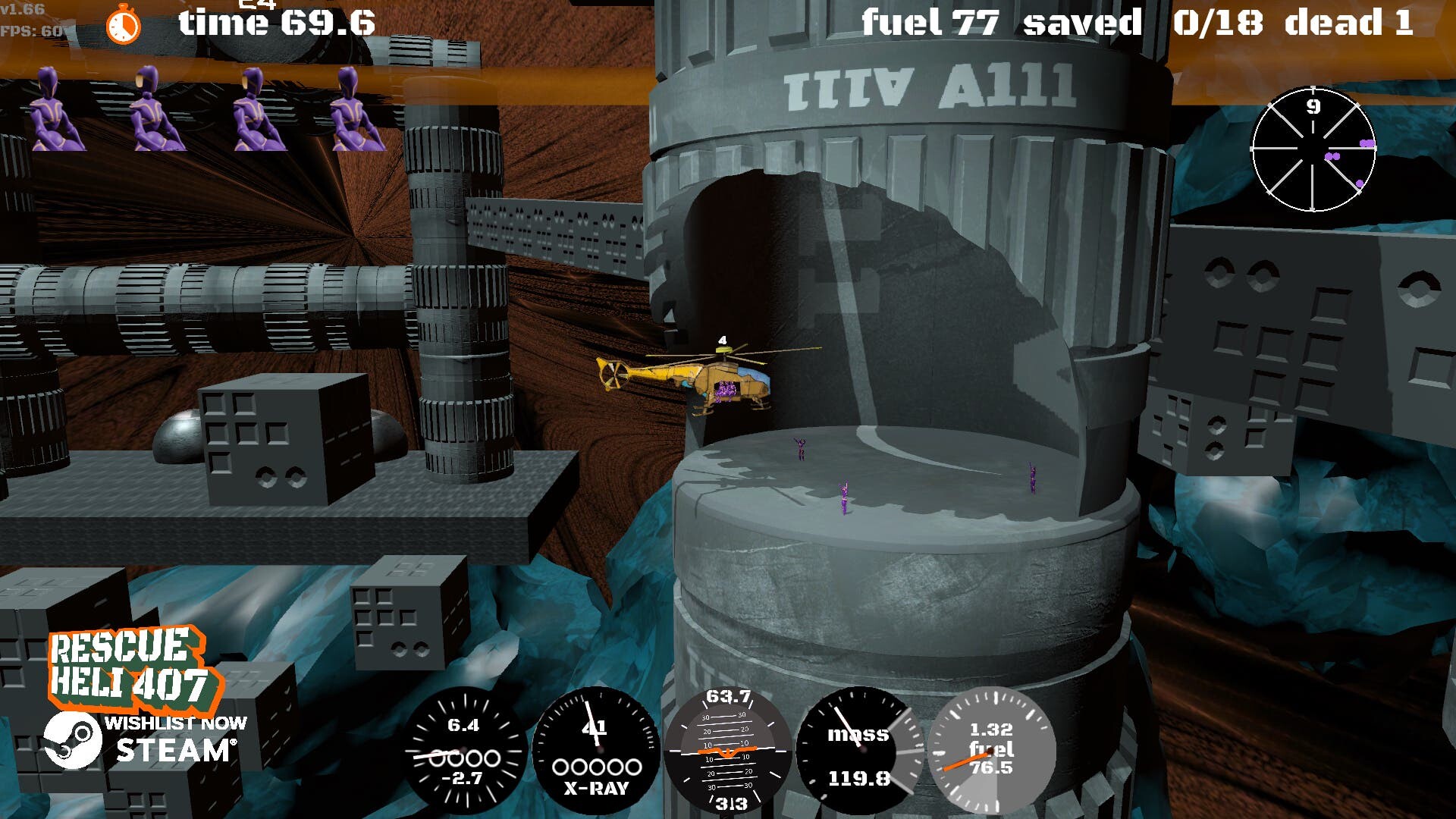 Rescue Heli RH407 screenshot 1