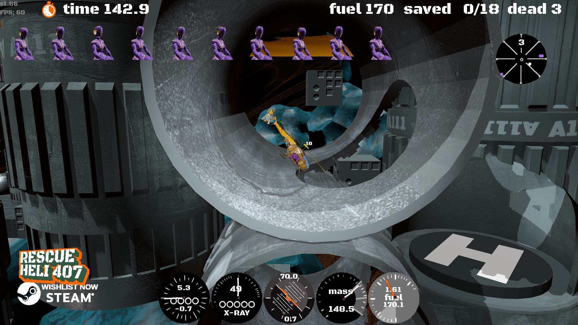 Rescue Heli RH407 screenshot 3