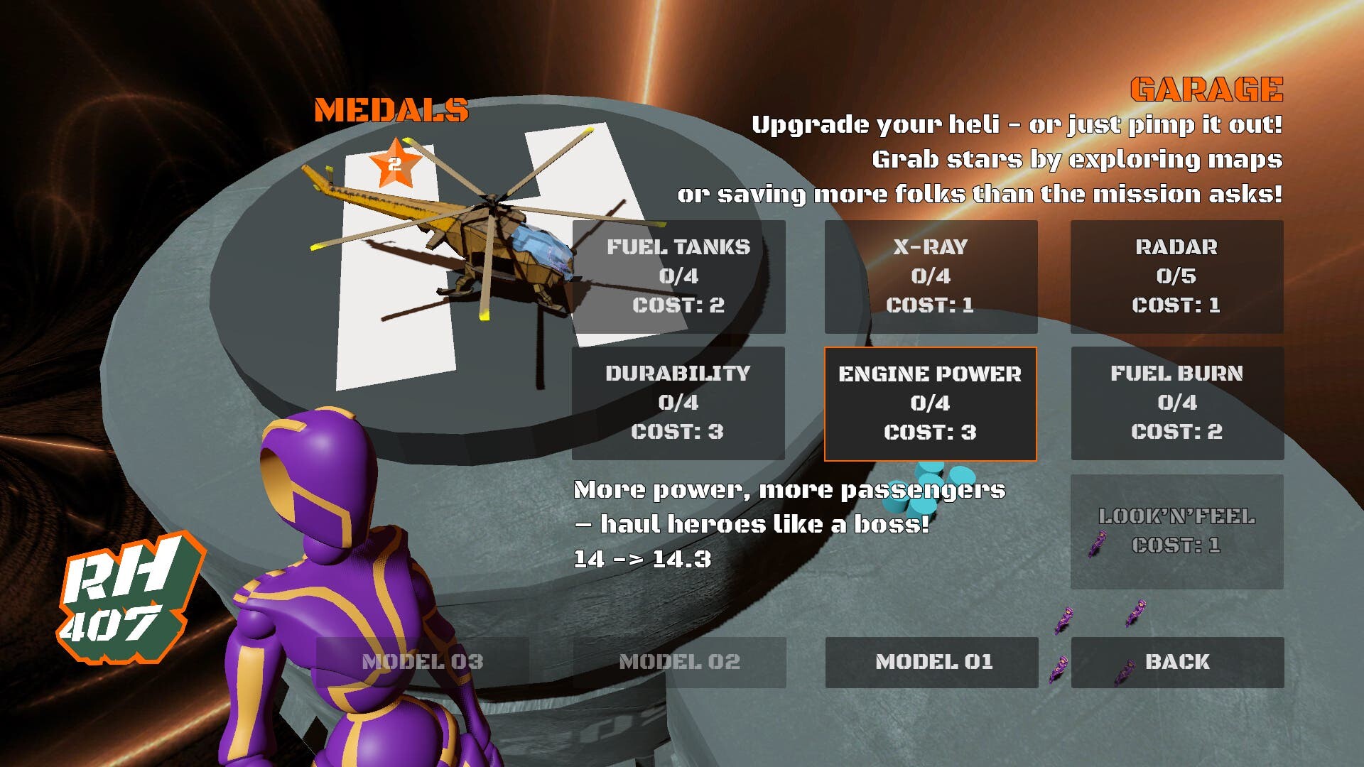 Rescue Heli RH407 screenshot 9