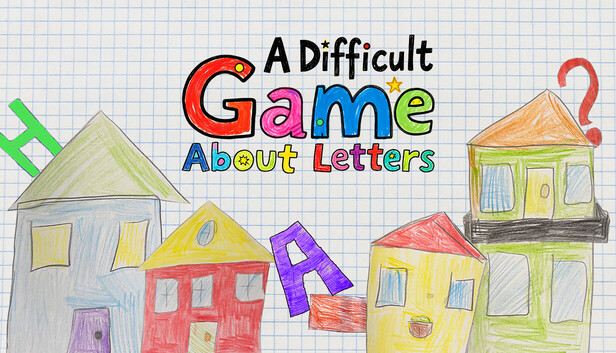 A Difficult Game About Letters