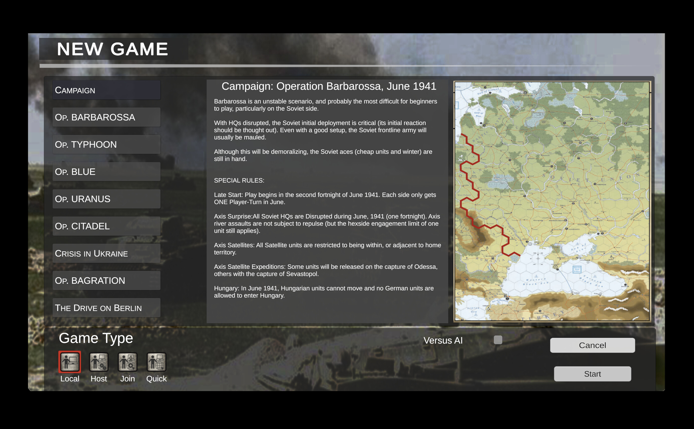 Columbia Games' EastFront screenshot 1