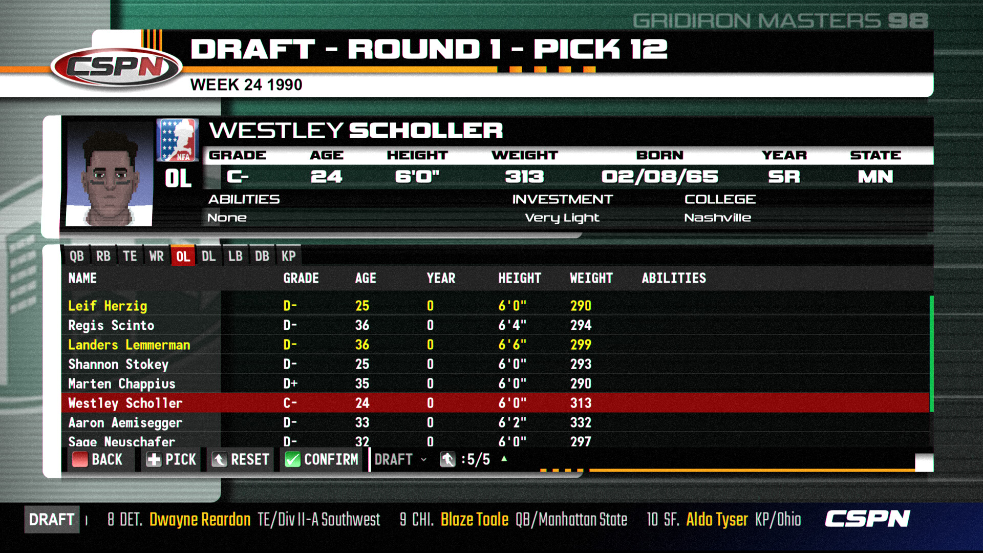 Gridiron Masters '98 screenshot 4