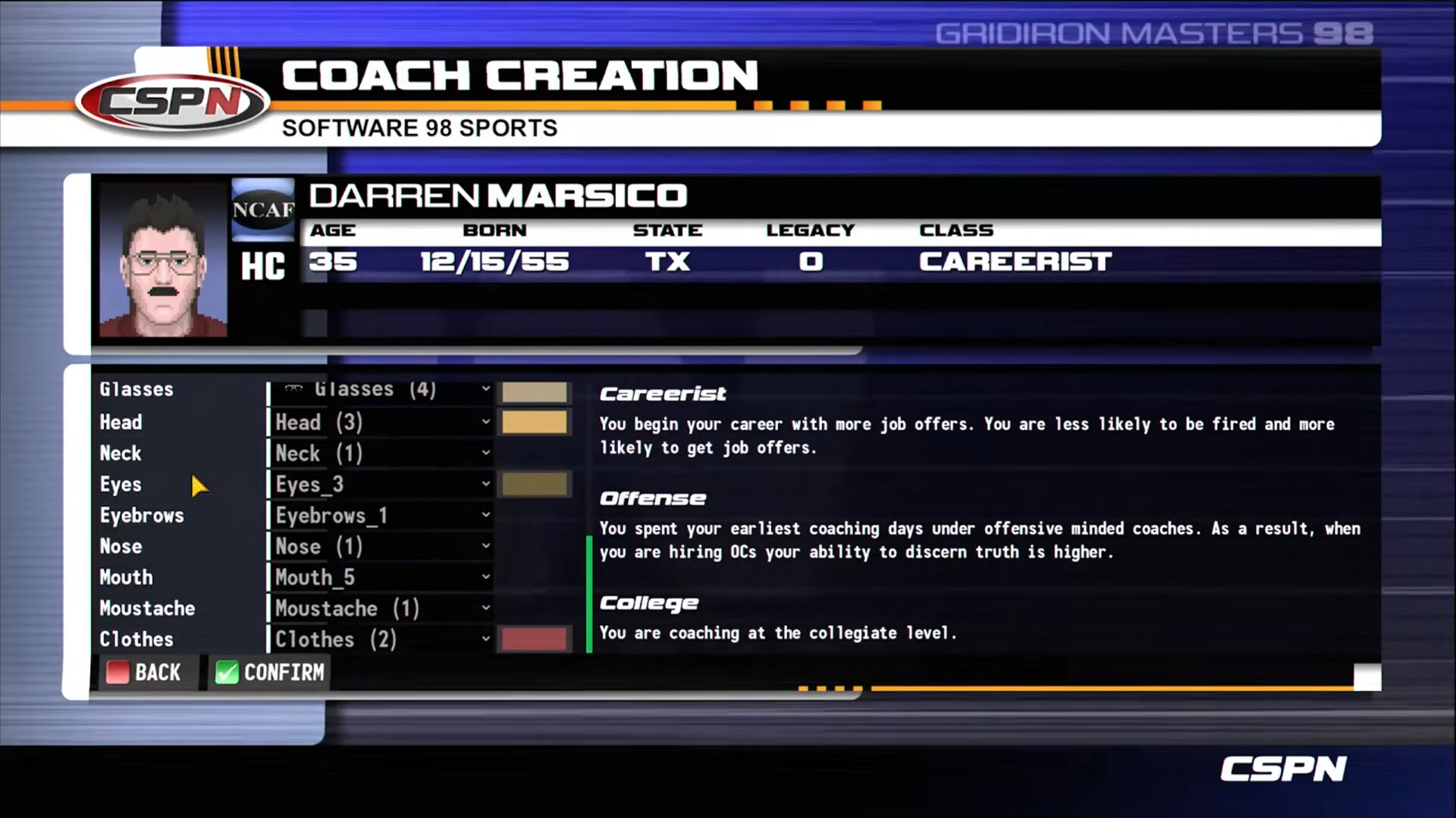 Gridiron Masters '98 screenshot 5