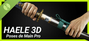 HAELE 3D - Poses de Main Pro - Références de Dessin Demo