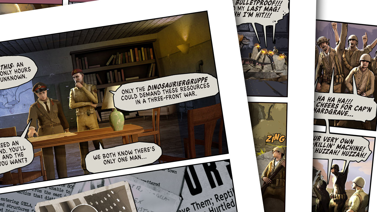 Dino D-Day Comic - Issue #1 screenshot 1