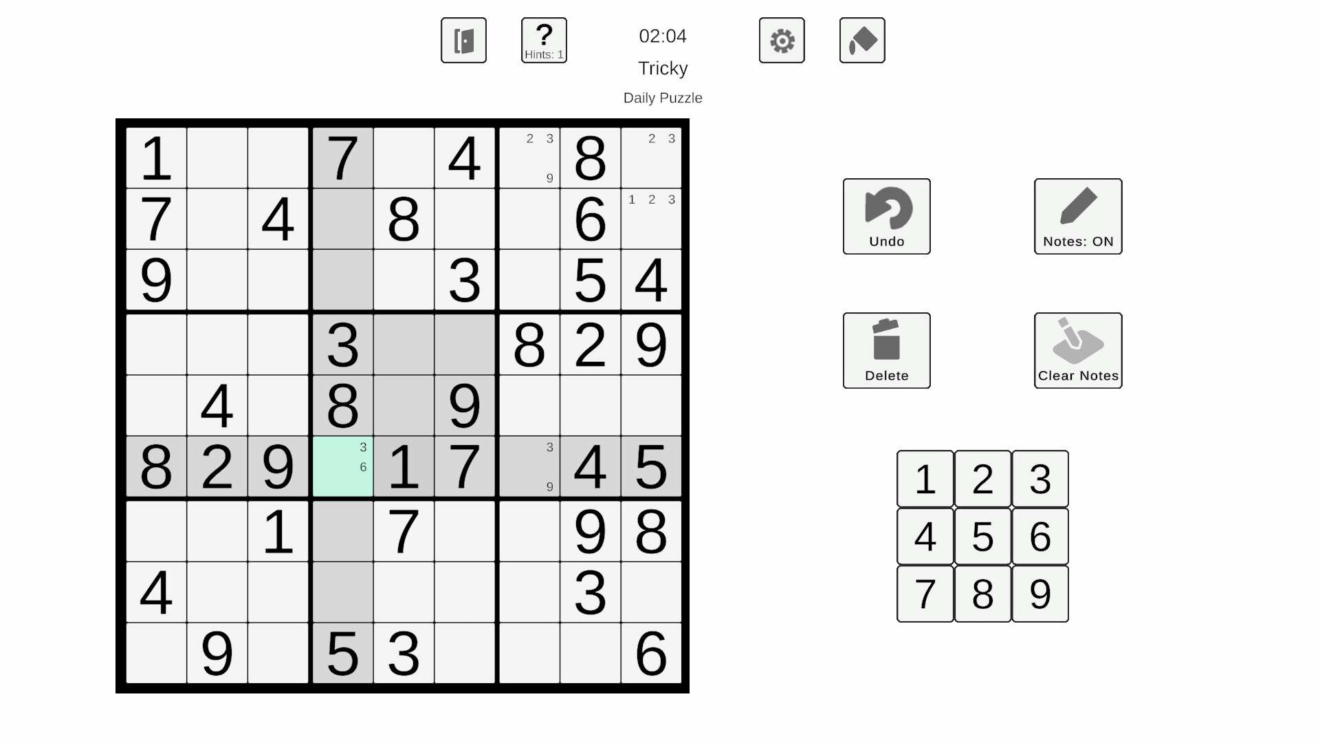 Simple Sudoku screenshot 3