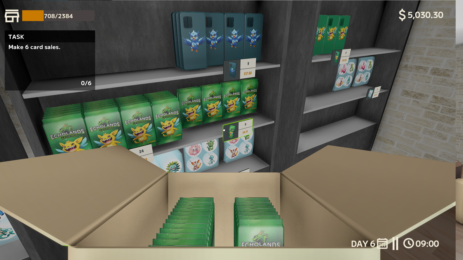 Trading Card Shop Simulator gameplay screenshot 2