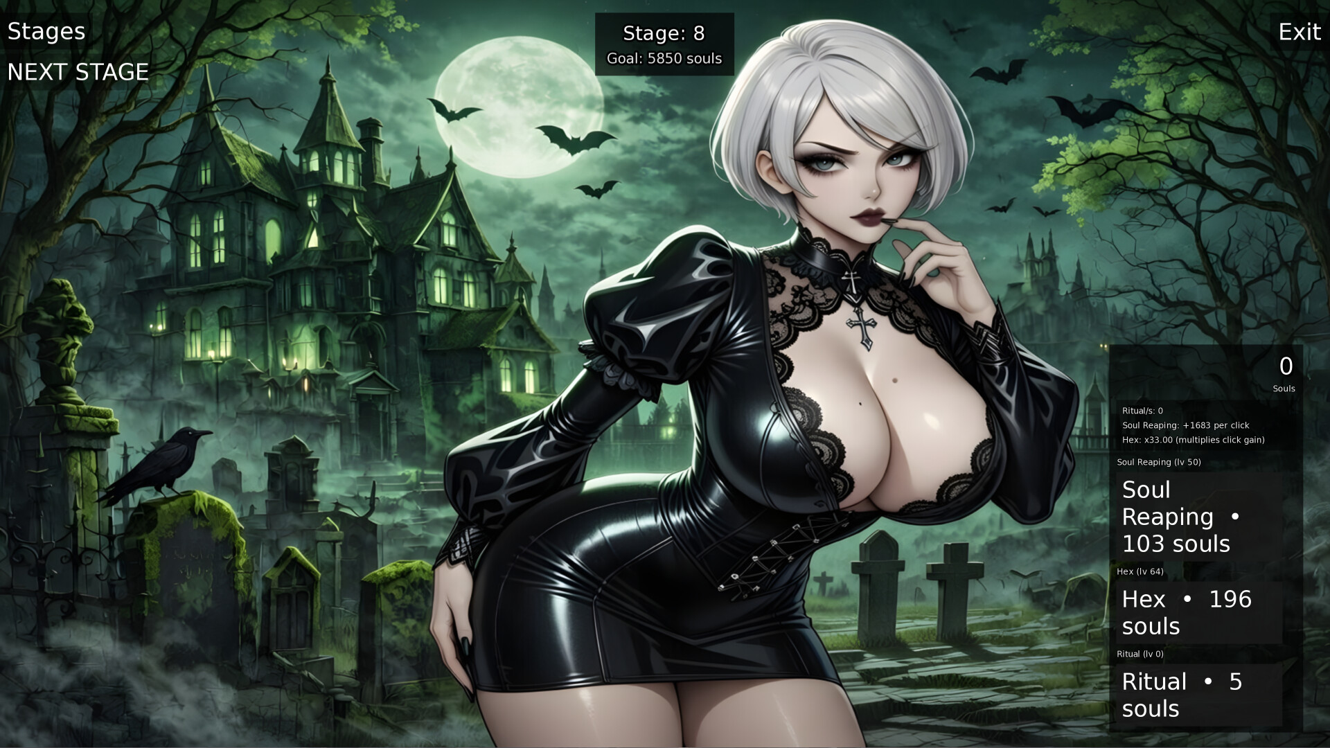 Goth Clicker screenshot 4