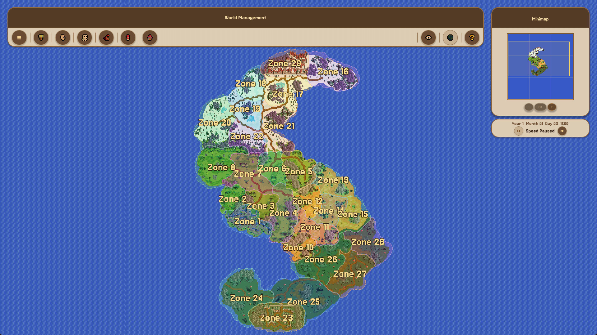 Fantasy World Manager screenshot 3