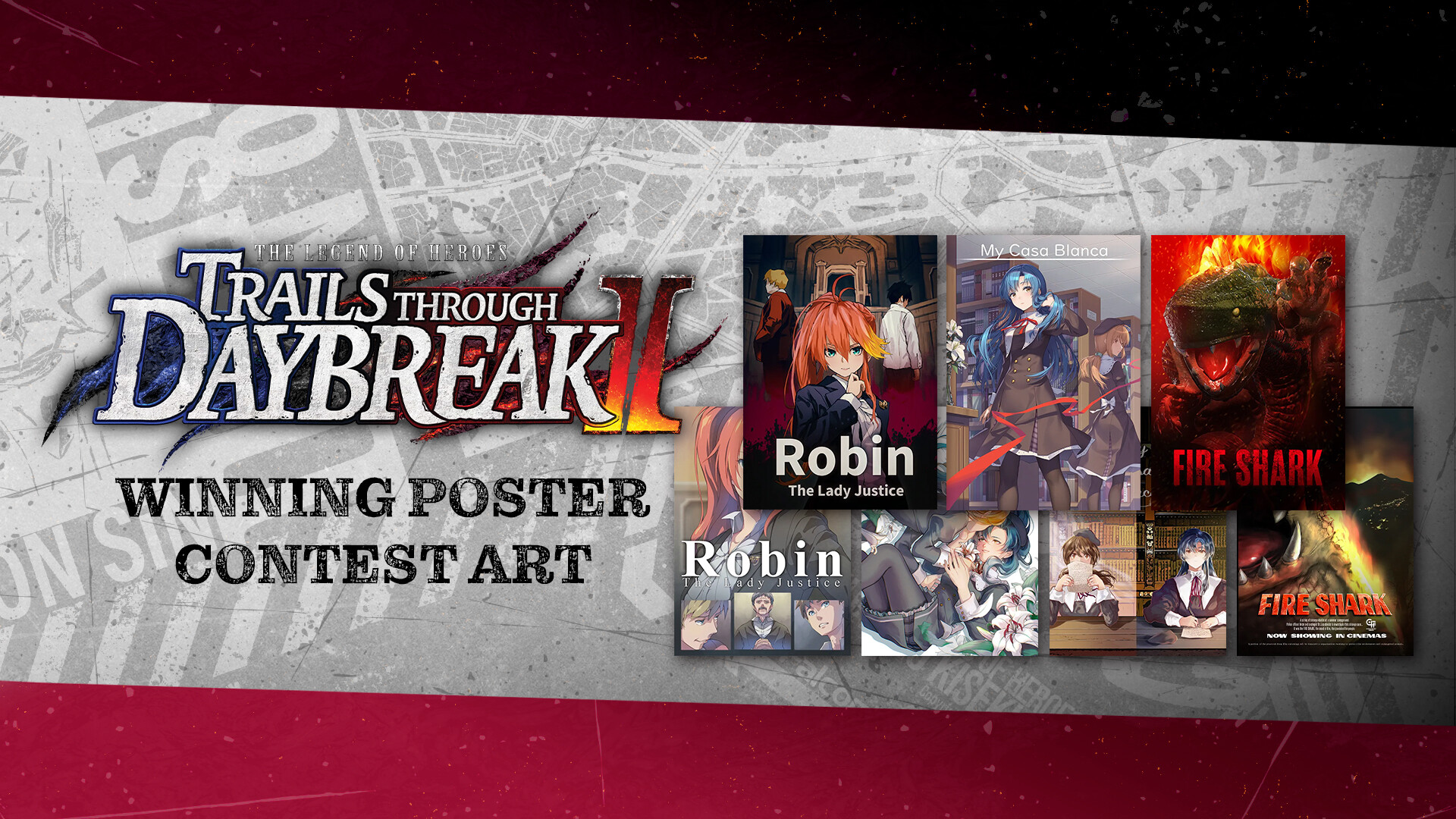 The Legend of Heroes: Trails through Daybreak II - Shizuna's 'Z1 Pit Girl' Attire & Winning Poster Contest Art Pack screenshot 2