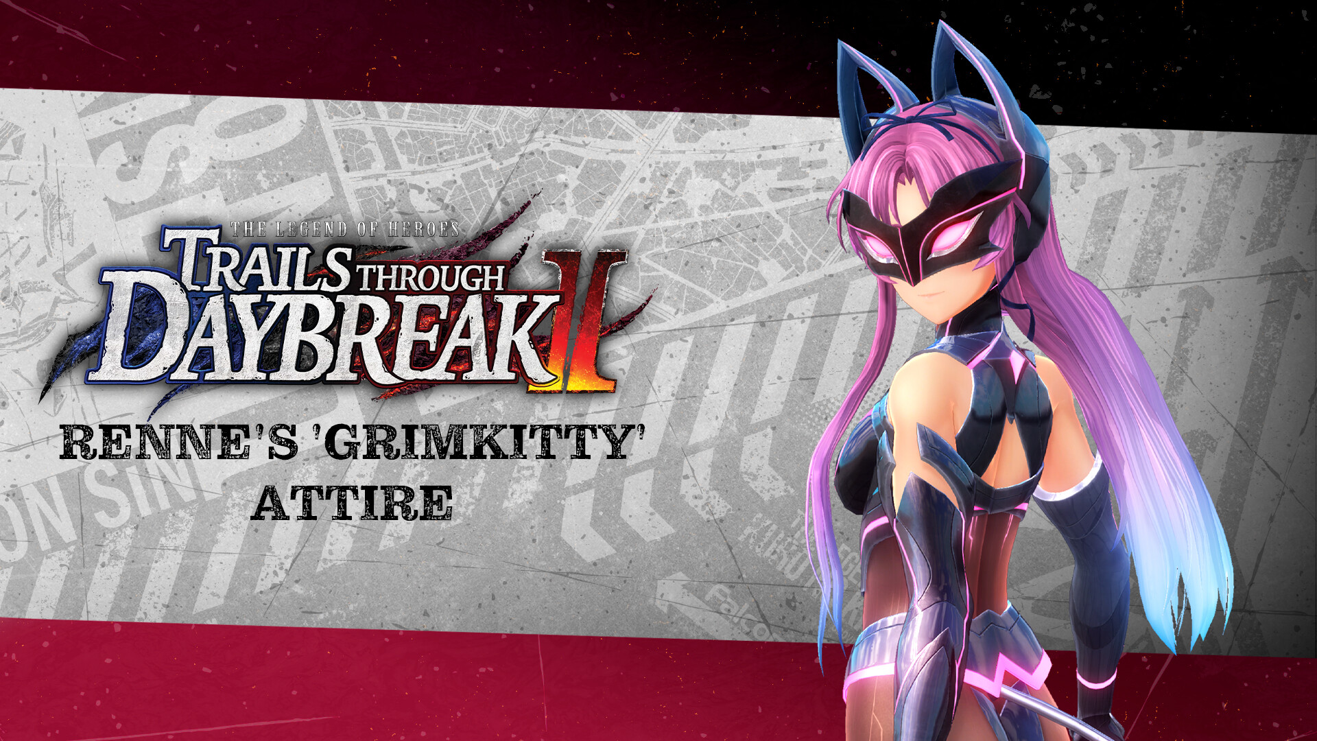 The Legend of Heroes: Trails through Daybreak II - Elaine's 'Z1 Pit Girl' & Renne's 'Grimkitty' Attire Pack screenshot 2
