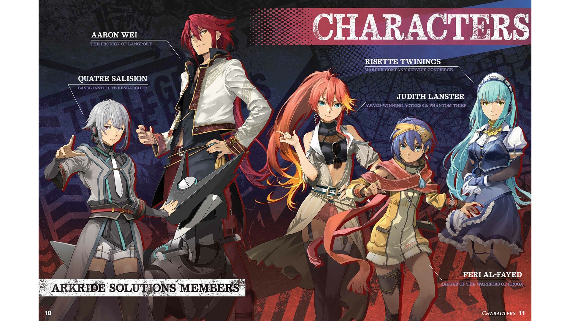 The Legend of Heroes: Trails through Daybreak II - Art Book screenshot 4