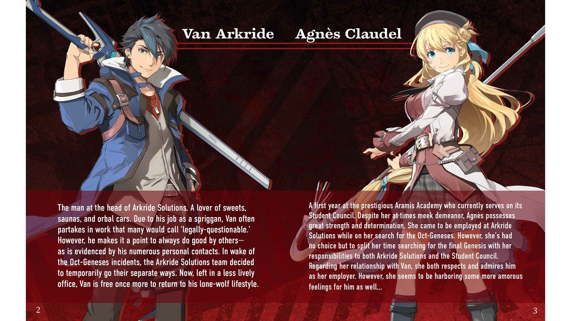 The Legend of Heroes: Trails through Daybreak II - Mini Art Book screenshot 4