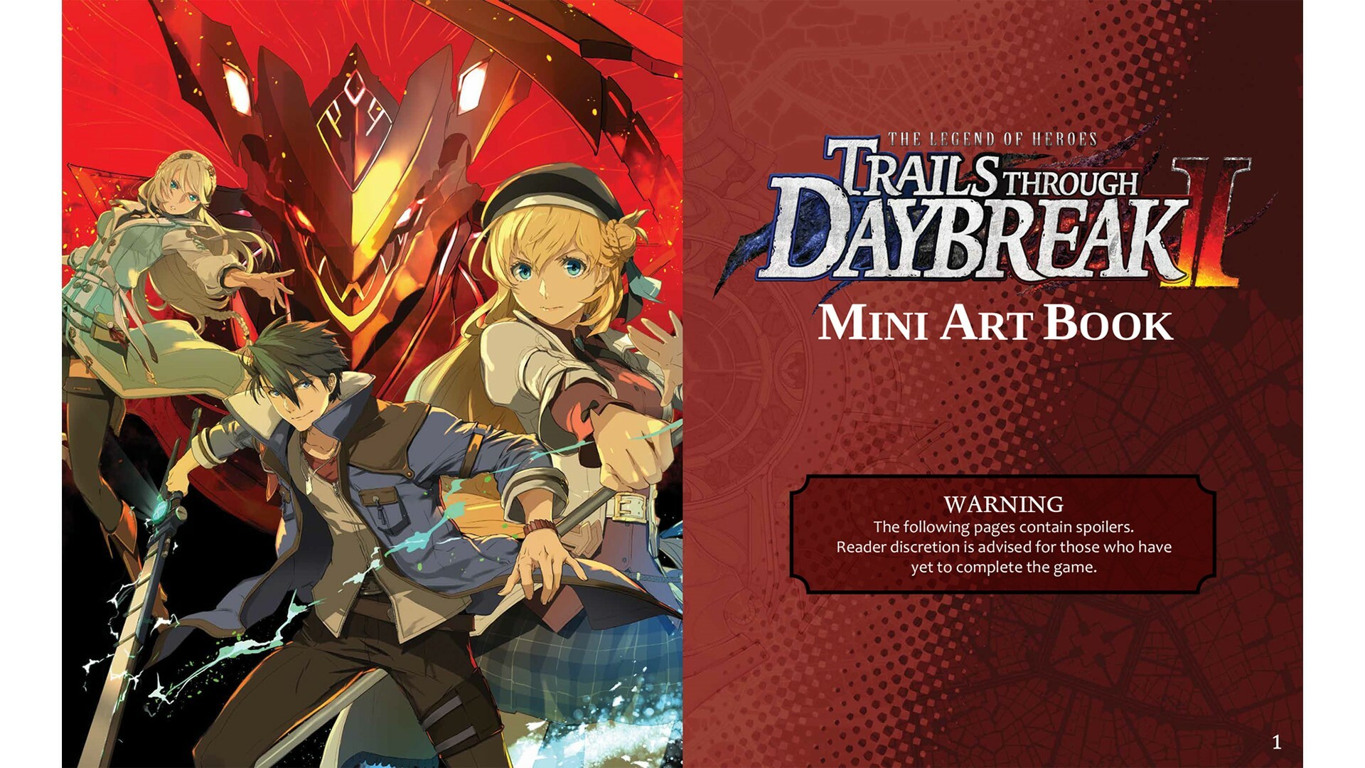 The Legend of Heroes: Trails through Daybreak II - Mini Art Book screenshot 2