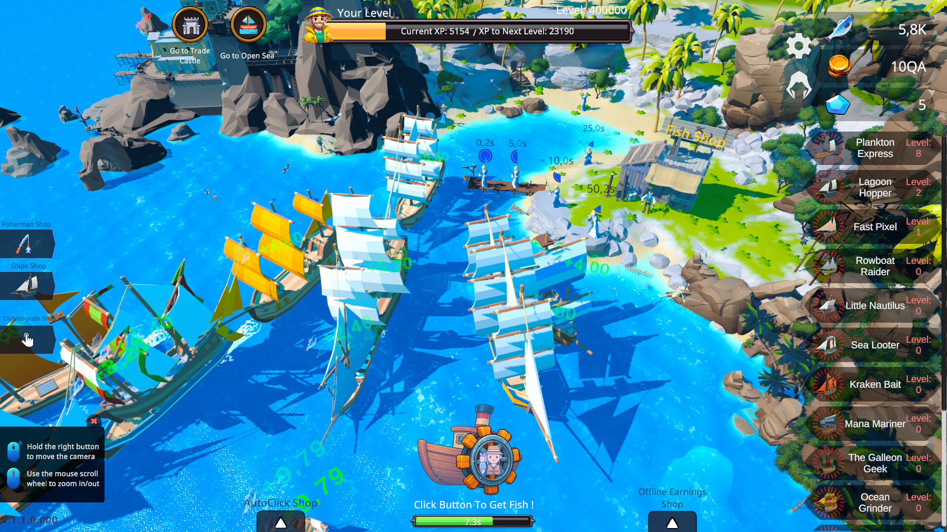 Fisher Idle screenshot 14