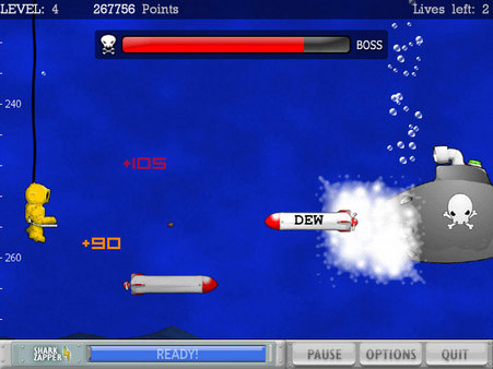 Typer Shark! Deluxe screenshot
