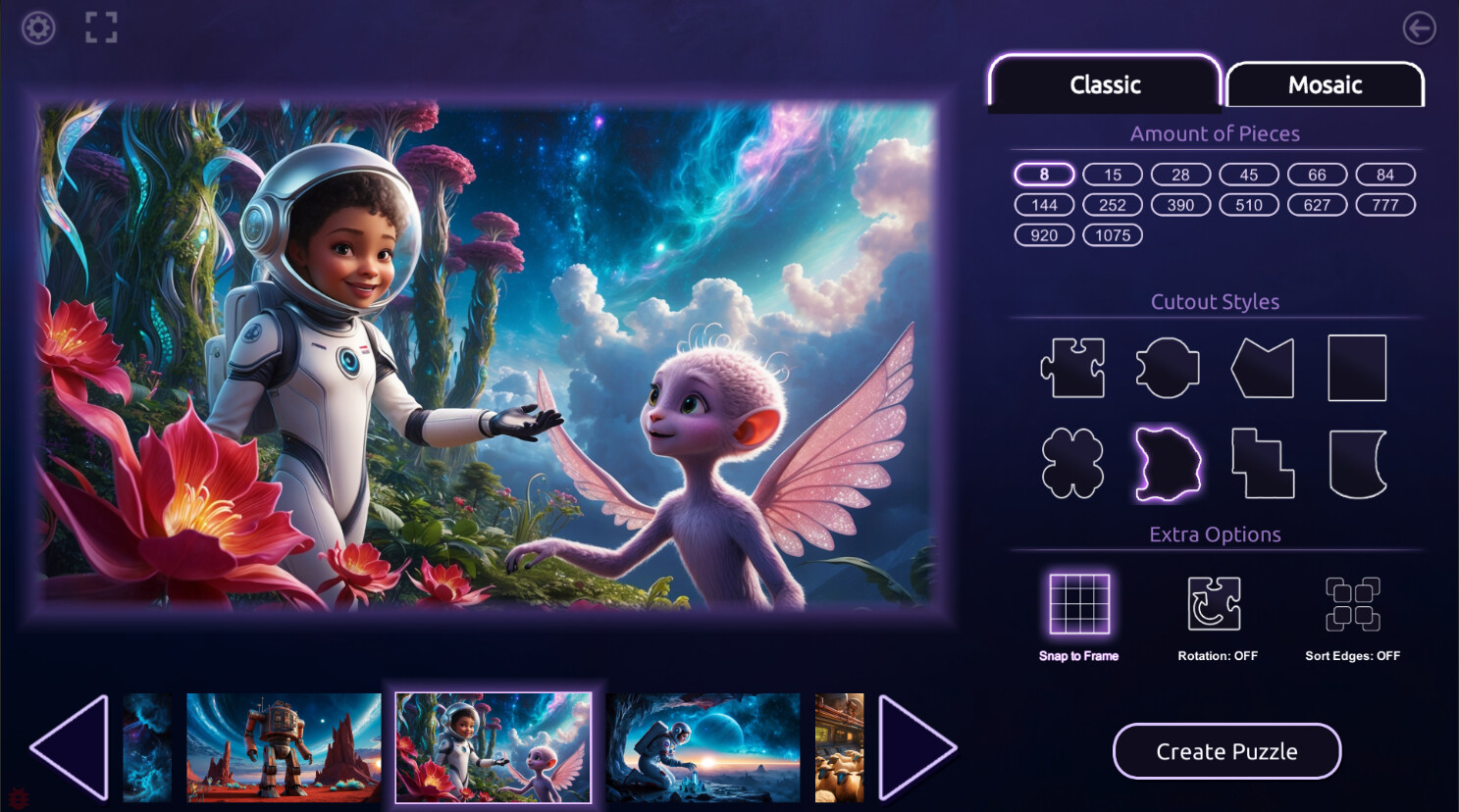 Master of Pieces © Jigsaw Puzzle DLC - Into the Future screenshot 3