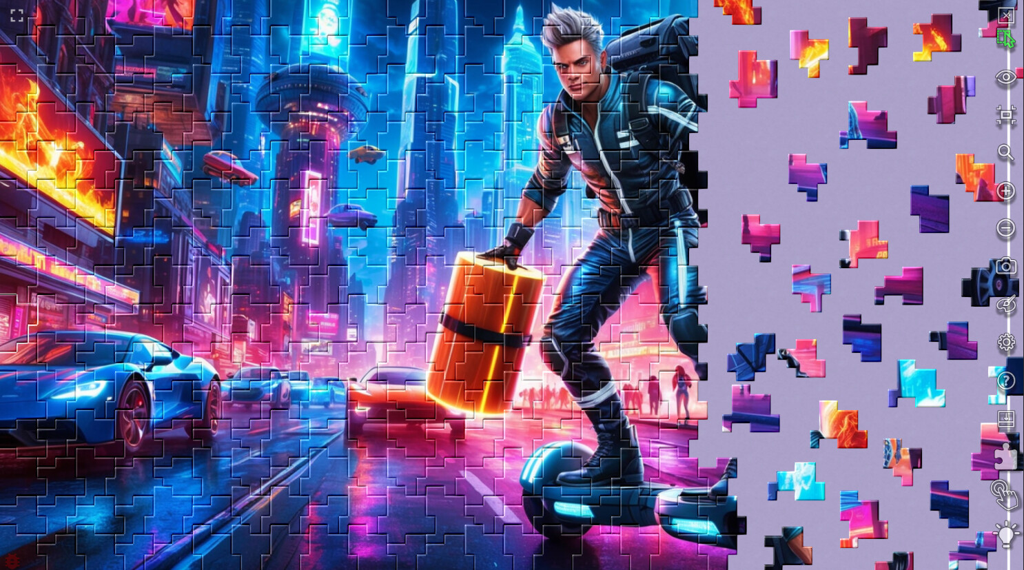 Master of Pieces © Jigsaw Puzzle DLC - Into the Future screenshot 6