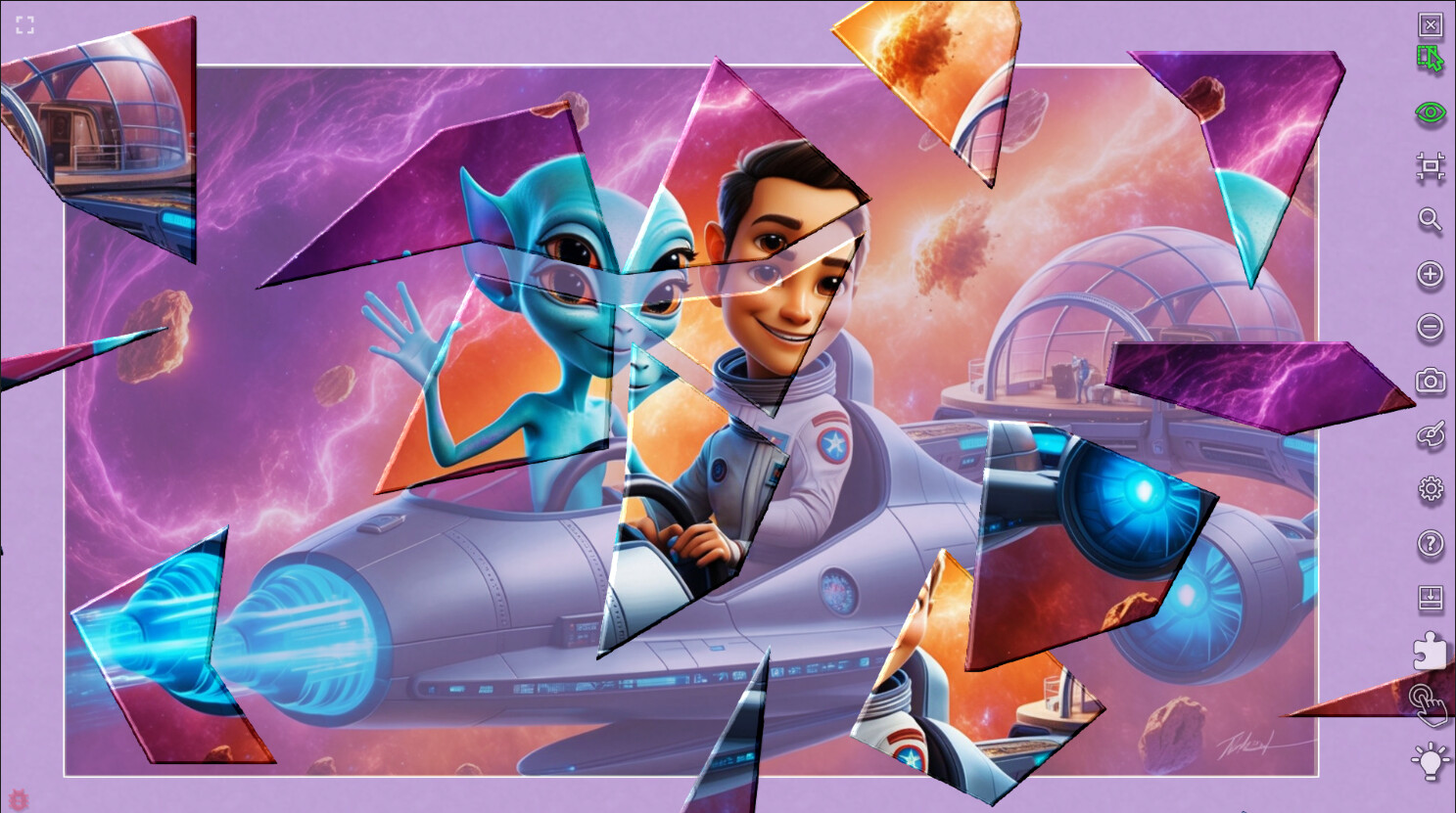 Master of Pieces © Jigsaw Puzzle DLC - Into the Future screenshot 9
