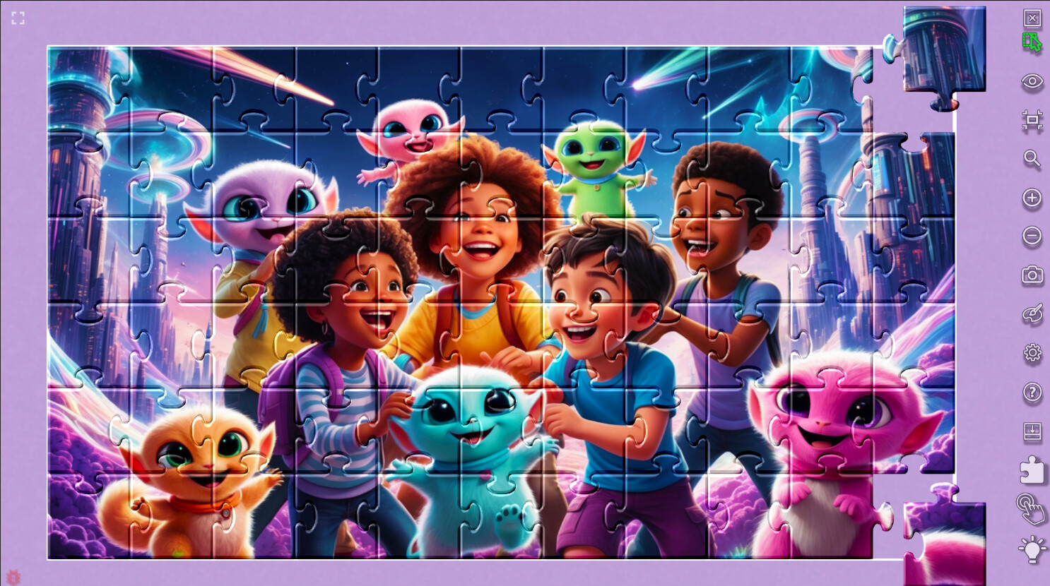Master of Pieces © Jigsaw Puzzle DLC - Into the Future screenshot 1