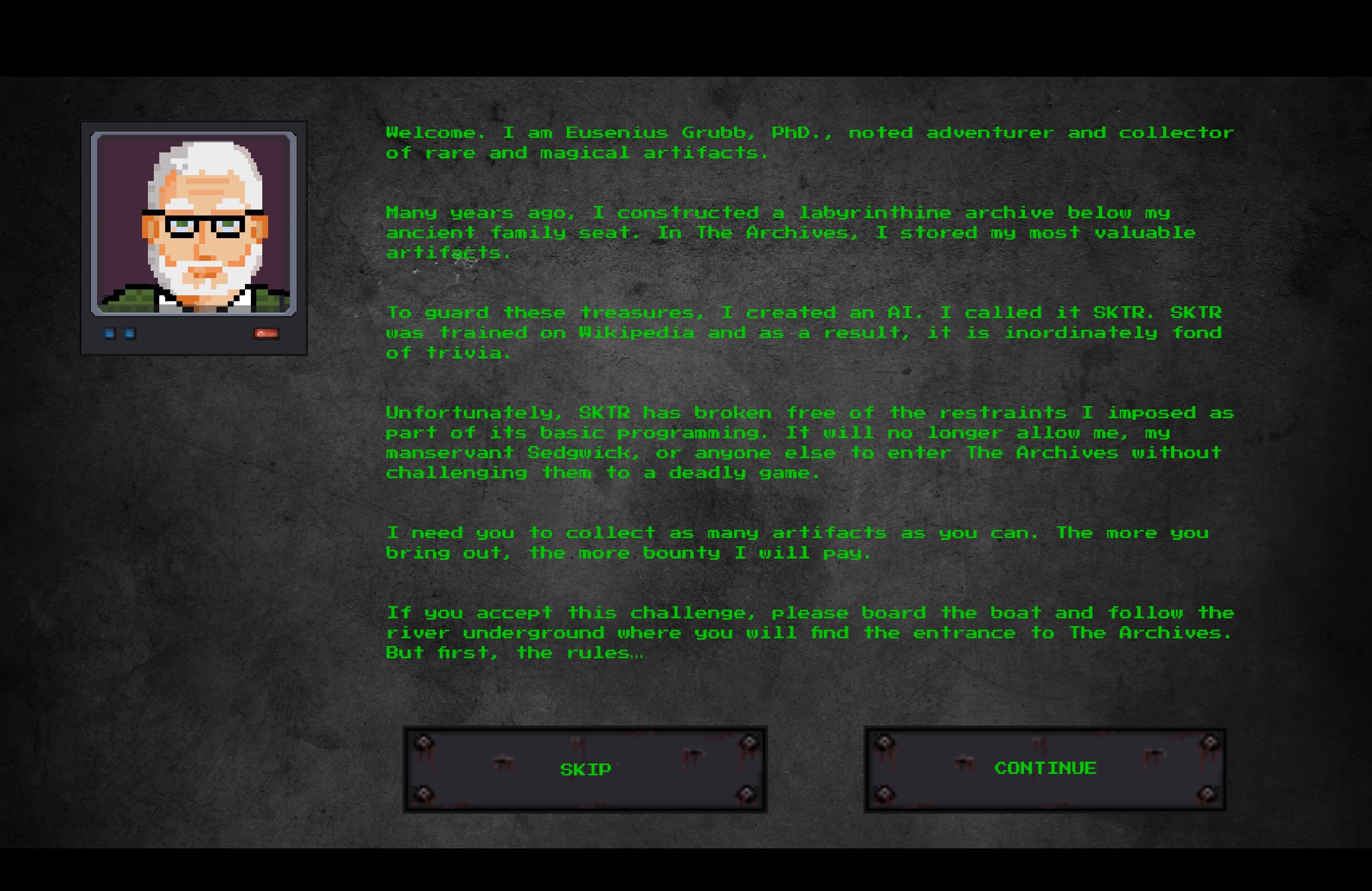 Escape from the Archives screenshot 1