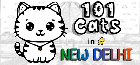 101 Cats in New Delhi — Steam header