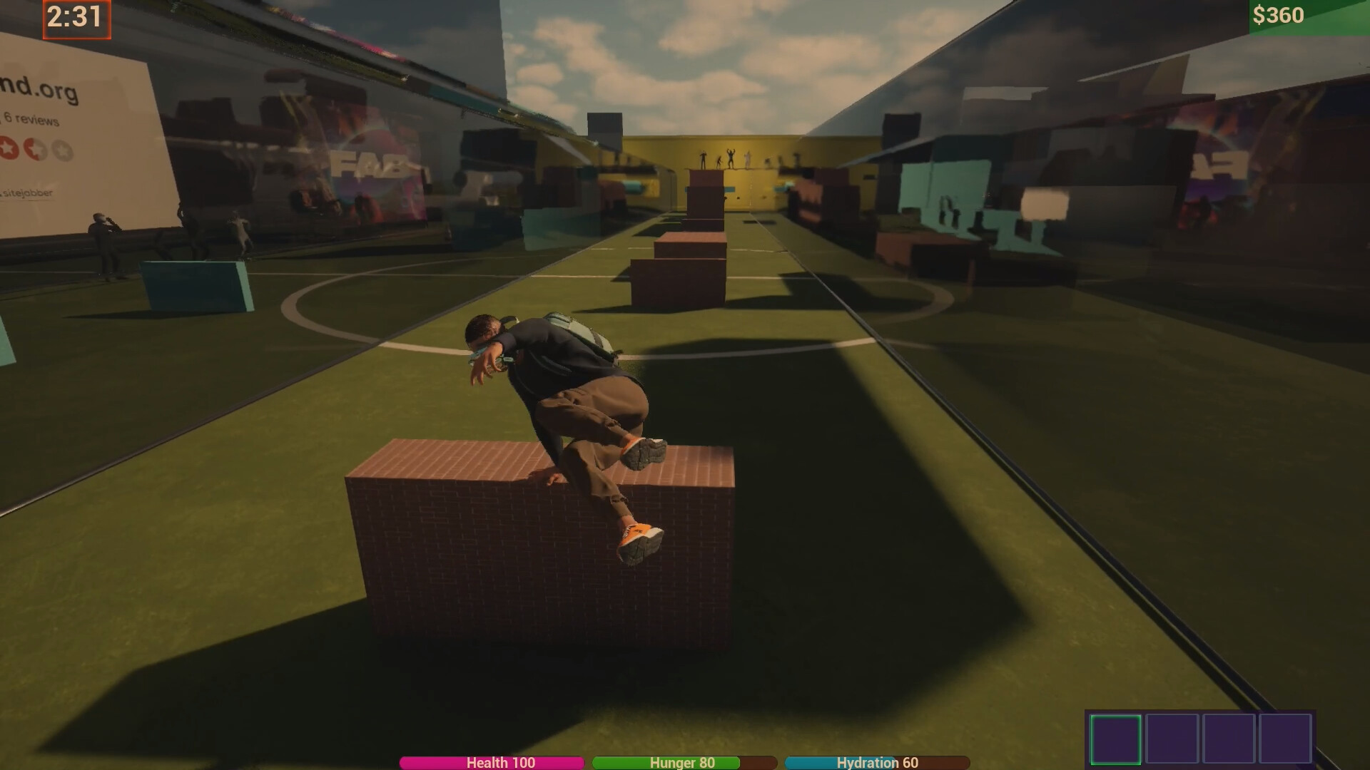 Run-Sprint-Parkour! screenshot 2