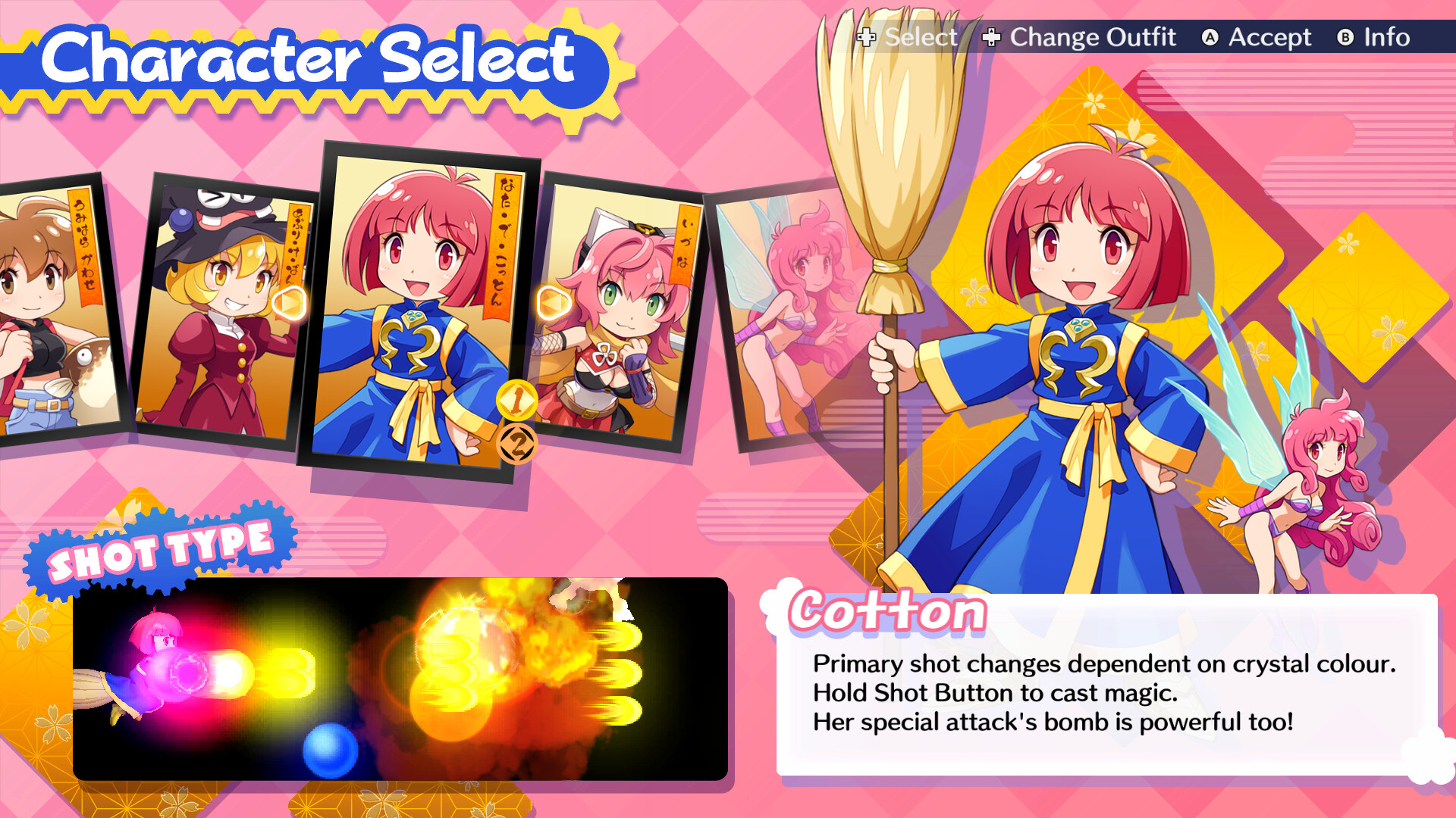 COTTOn RockWithYou ORIENTAL NIGHT DREAMS gameplay screenshot 1