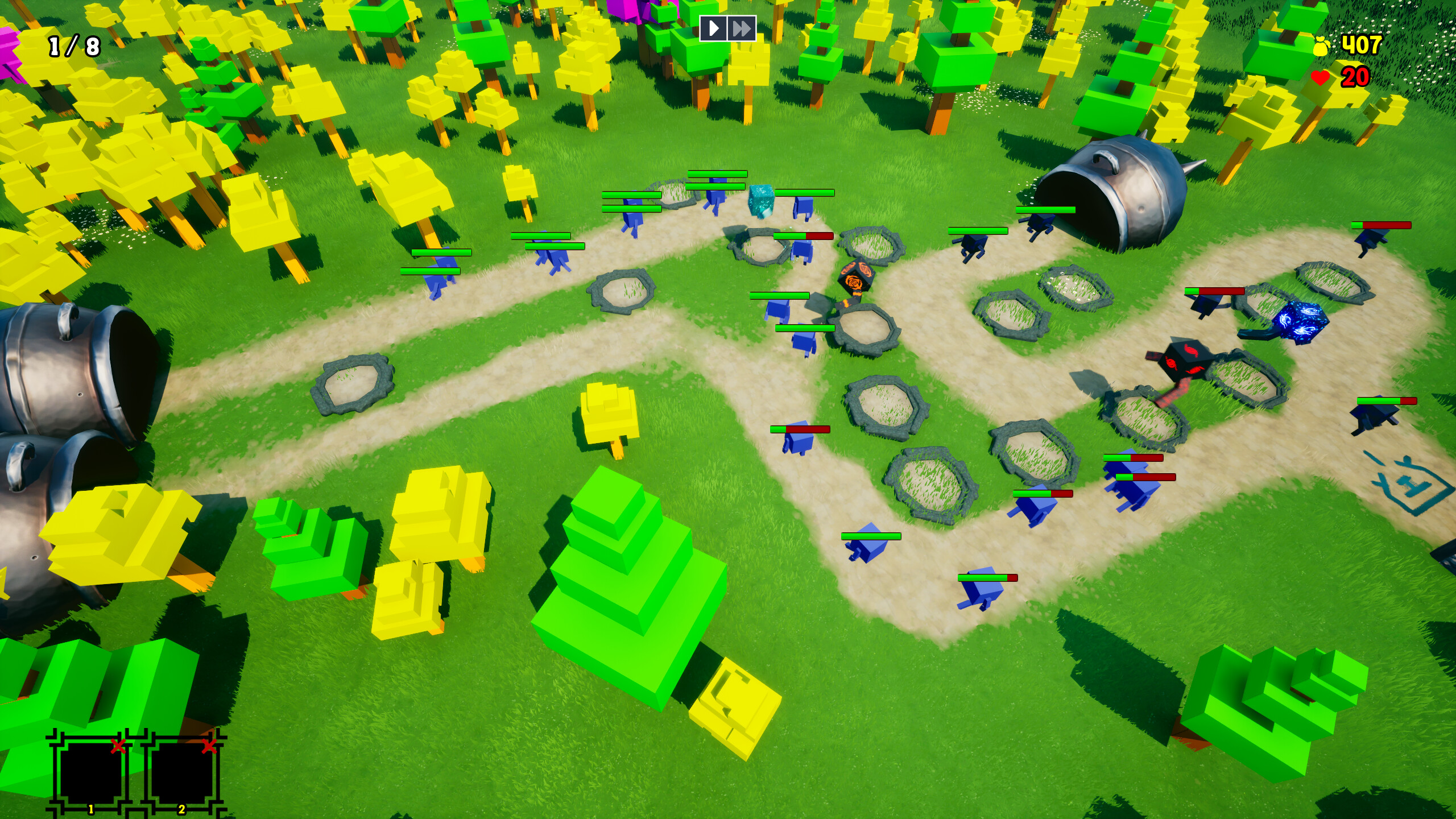 Cubefence screenshot 2