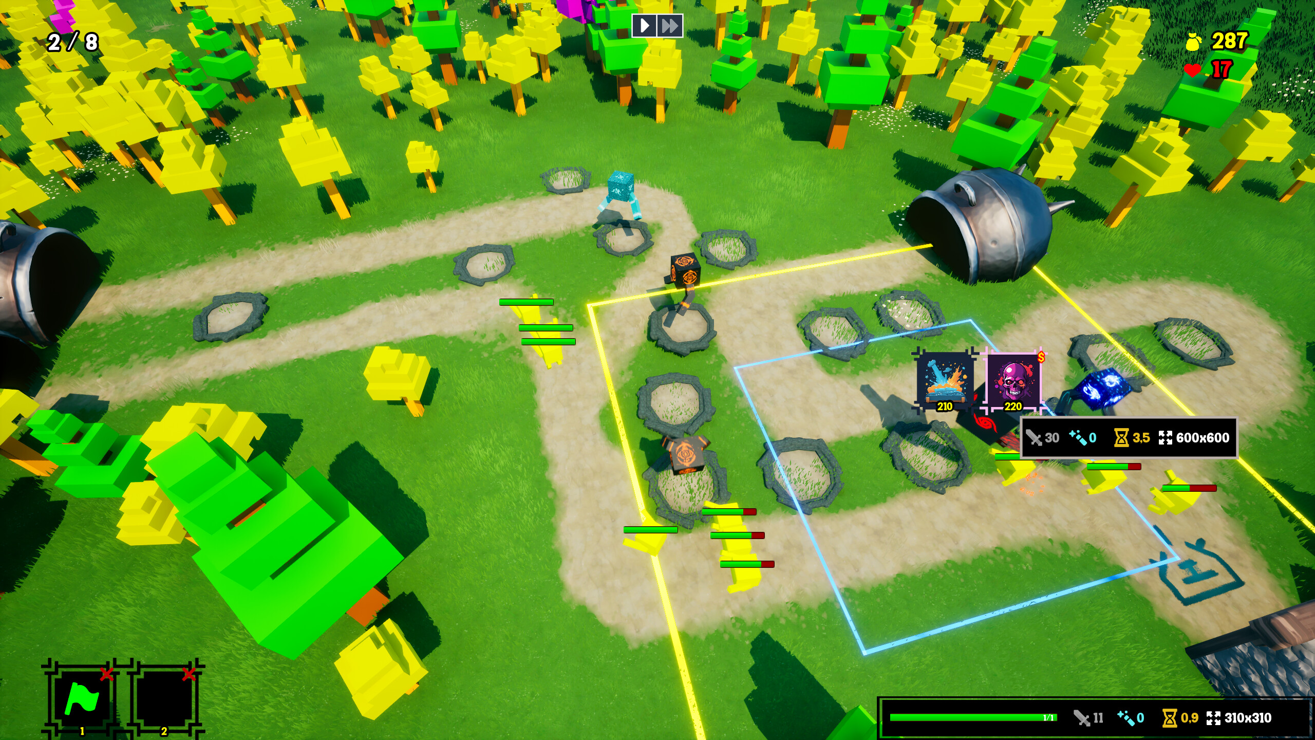 Cubefence screenshot 3