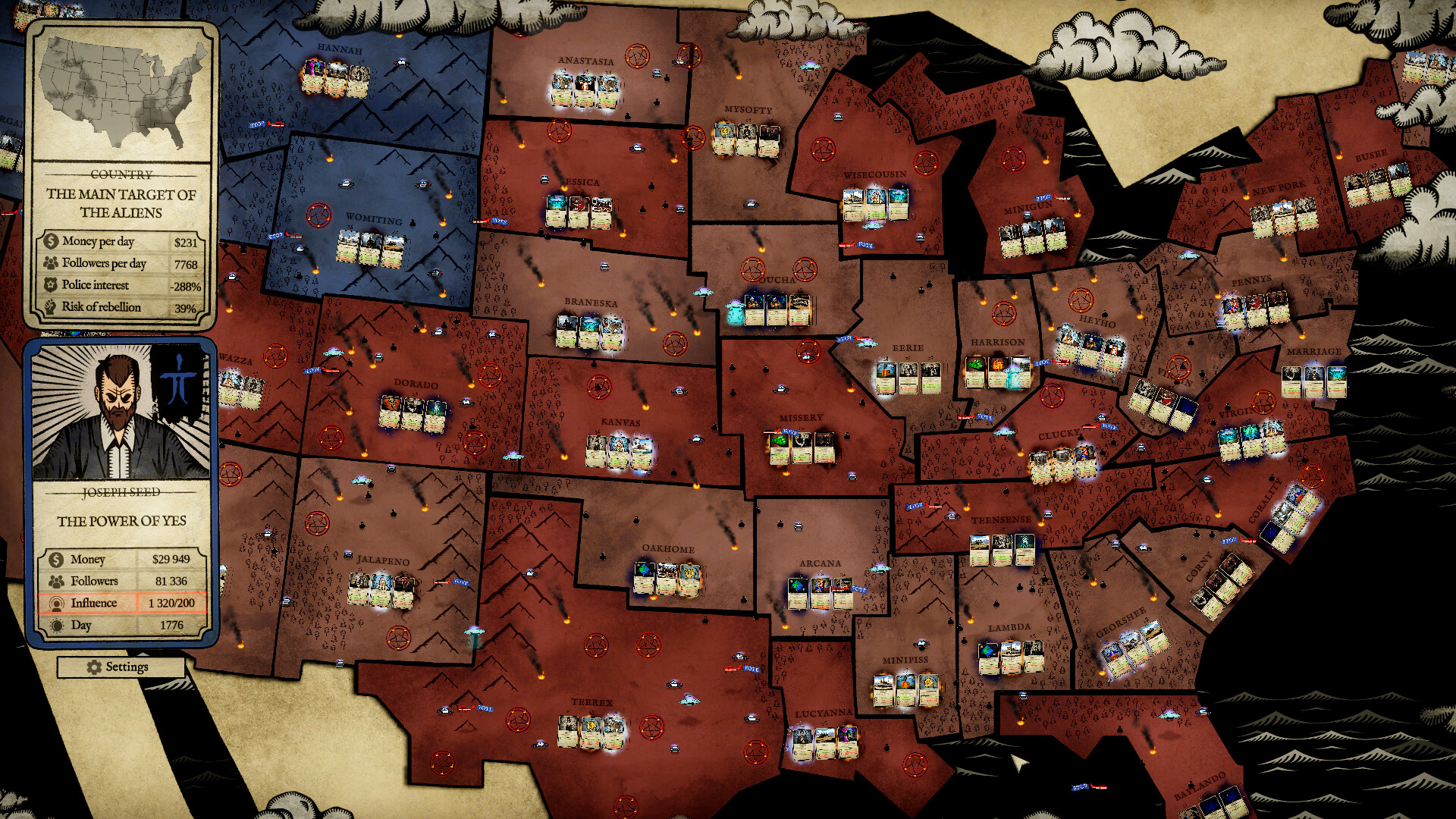 Cult Leader Simulator screenshot 2