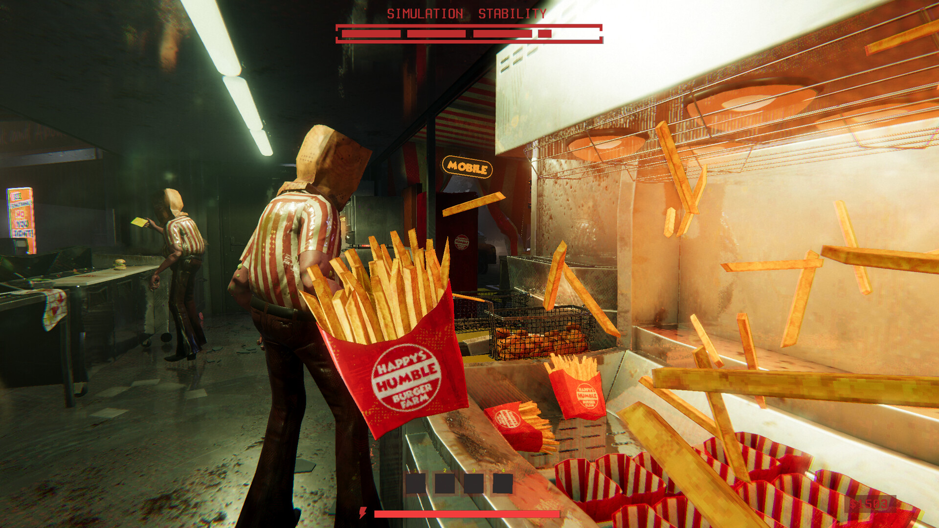Happys Humble Burger Cult gameplay screenshot 3