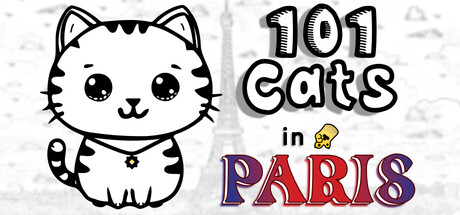 101 Cats in Paris — Steam header