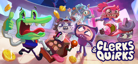 Clerks and Quirks — Steam header