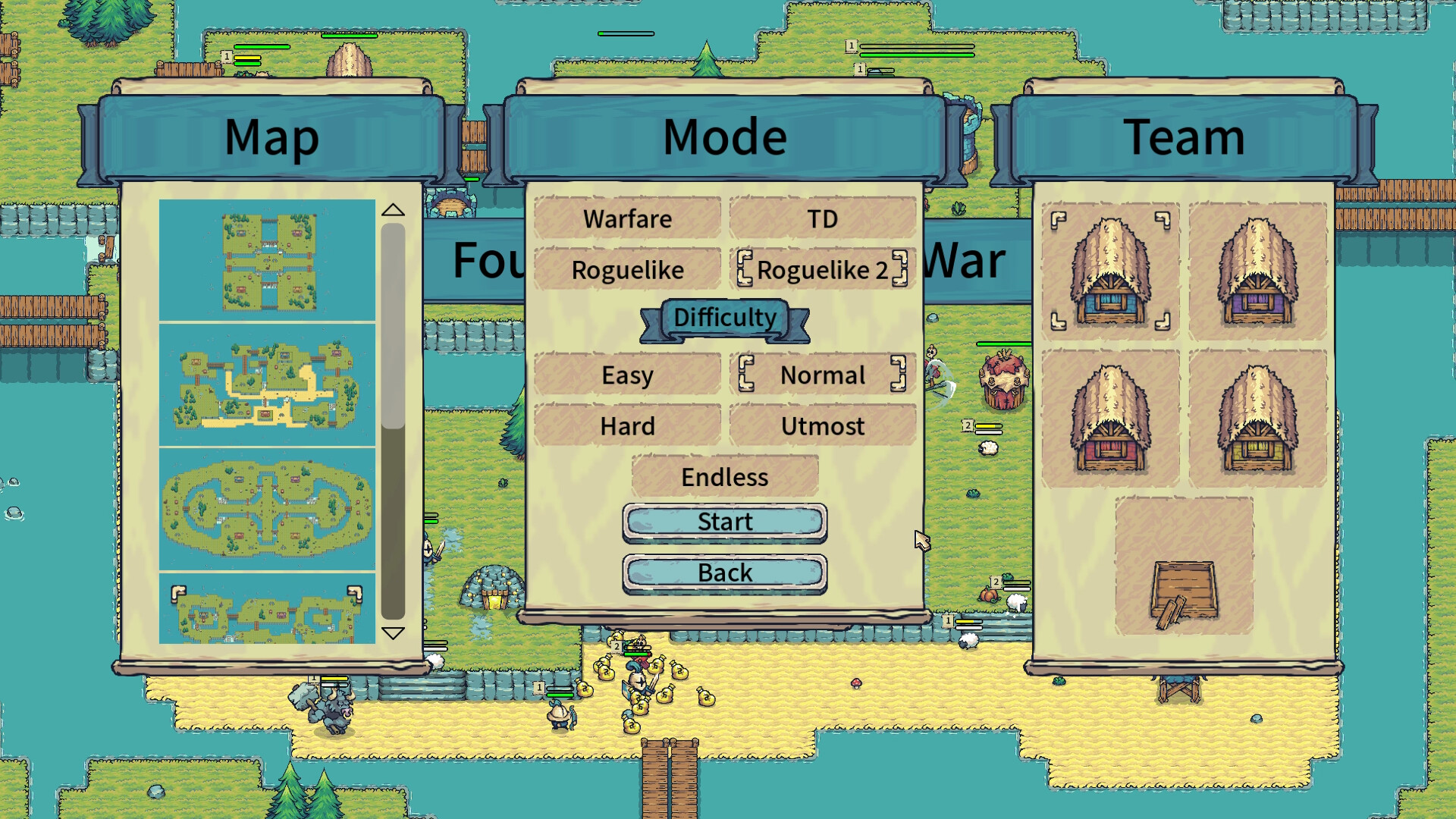 Four Mini Kingdoms War screenshot 7